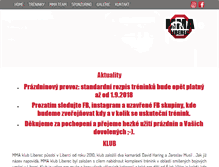 Tablet Screenshot of mmaliberec.cz